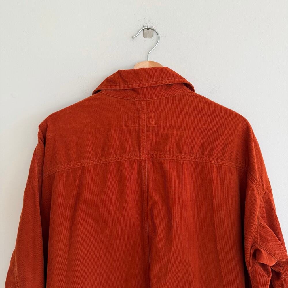 Anthropologie Pilcro Corduroy Button Front Long Sleeve Duster Jacket S - Picture 12 of 12